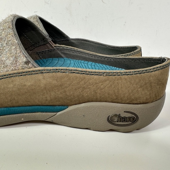 Chaco SANDSTONE 1805146 Wool Beige Mules-clogs Women's Size 8.5 M - Picture 11 of 16